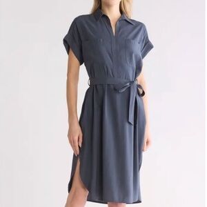 Max Studio shirt dress with pockets